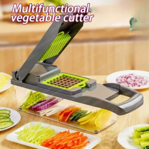 16-in-1 Vegetable Cutter Chopper – Compact & BPA‑Free Slicer