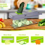 16-in-1 Multifunctional Vegetable Cutter & Chopper with Container – BPA-Free, Easy to Use, Ideal for Pakistani Kitchens