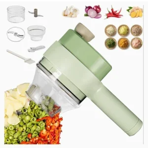 5-in-1 Powerful Handheld Electric Vegetable Cutter