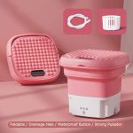 Mini Washing Machine with Dryer for small Home and Hostels -Foldable & Portable