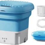 Mini Portable Washing Machine with Dryer – Compact & Foldable