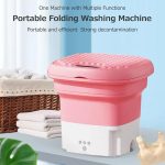 Mini Washing Machine with Dryer for small Home and Hostels -Foldable & Portable