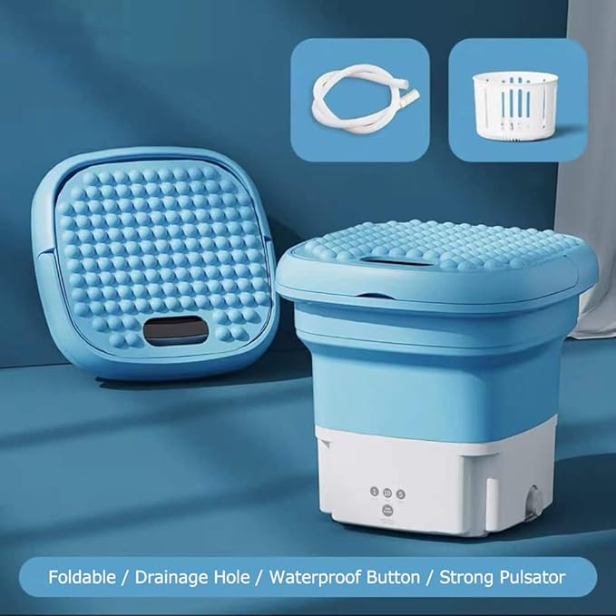 Revolutionary Foldable USB Mini Washer – Compact Dryer for Travel Essentials