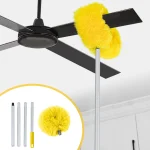 Microfiber Ceiling Fan Duster – 48-Inch Extendable Stick | Washable, Retractable Cleaning Brush for Home Use – Make Cleaning Easy & Stress-Free