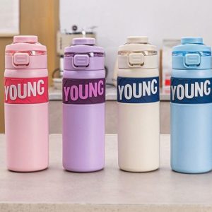 Premium Insulated Stainless Steel Water Bottle for Gym & Office 650ml