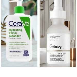 Ultimate CeraVe Hydrating Cleanser 236ml + Niacinamide Serum 30ml