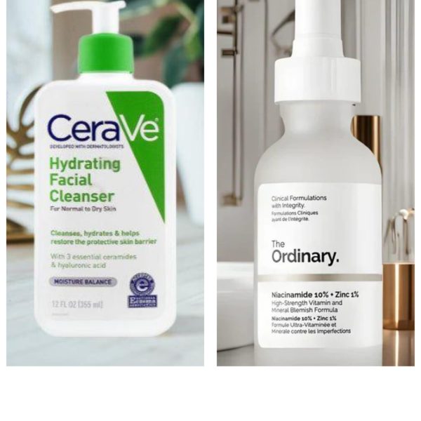 Ultimate CeraVe Hydrating Cleanser 236ml + Niacinamide Serum 30ml