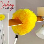 Microfiber Ceiling Fan Duster – 48-Inch Extendable Stick | Washable, Retractable Cleaning Brush for Home Use – Make Cleaning Easy & Stress-Free