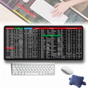 Essential Shortcut Keyboard Mat – Office PS/AI/Excel/CAD/ppt Edge