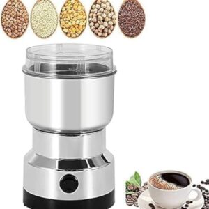 Electric Coffee & Spice Grinder Machine – Powerful Stainless Steel Blade | Multipurpose for Beans, Masalay & Nuts