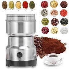 Electric Coffee & Spice Grinder Machine – Powerful Stainless Steel Blade | Multipurpose for Beans, Masalay & Nuts