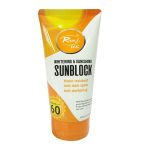 Rivaj SPF 60 Sunblock – Whitening & Vanishing Cream for All Skin Types (150ml)