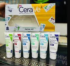 Pack Of 06 Cerave Hydrating Mineral Facial Kit | Best Quality Hydrating Mineral Facial Kit